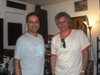 Gerardo and Raimundo at Raimundo's studio