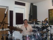 Gerardo Ubieda recording at Raimundo's studio